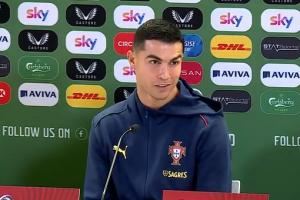 领到国家队首红!C罗赛前:希望别嘘我太多 我发誓会努力做乖孩子